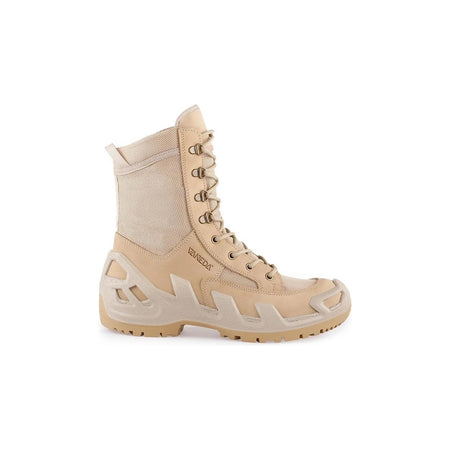Vaneda V-Clutch 1348 On Duty Beige Nubuck Boots - MALLTURK
