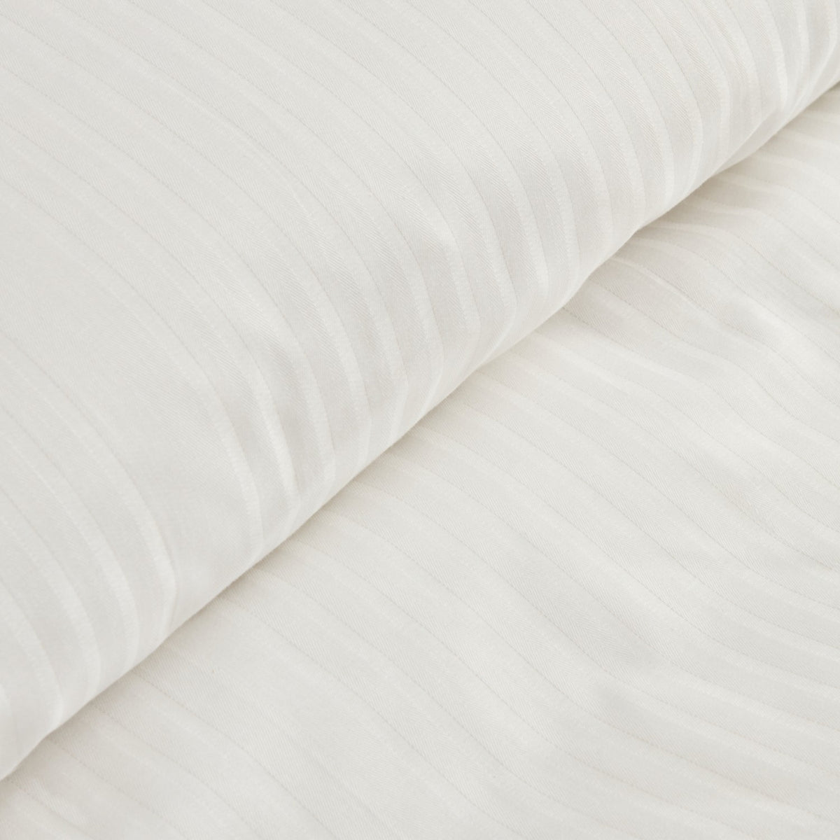 Karaca Home Uniq %100 Cotton Sateen Double Duvet Cover Set White - MALLTURK
