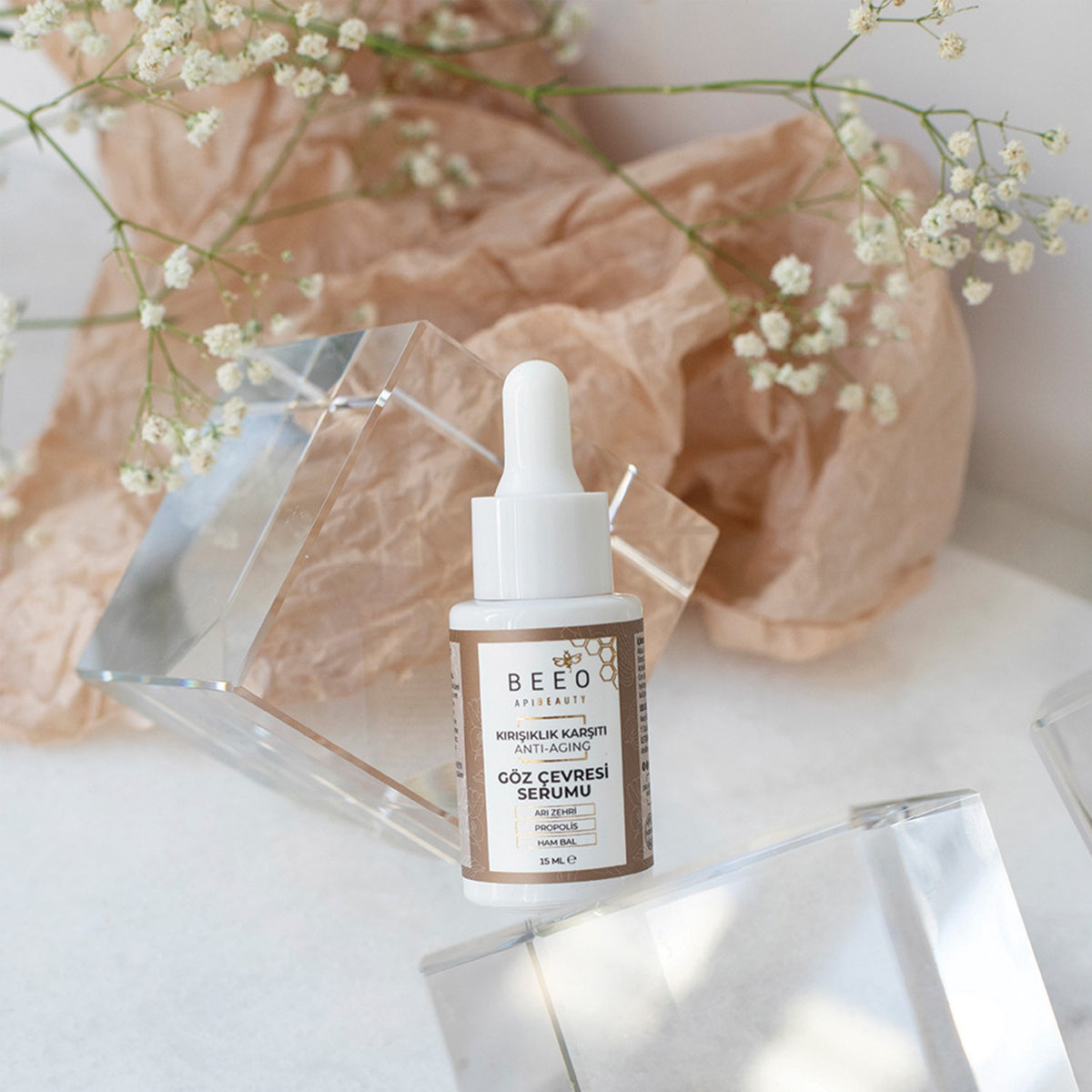 BEE'O Apibeauty With Propolis Anti-Aging Eye Contour Care Serum 15 ml Anti-Wrinkle