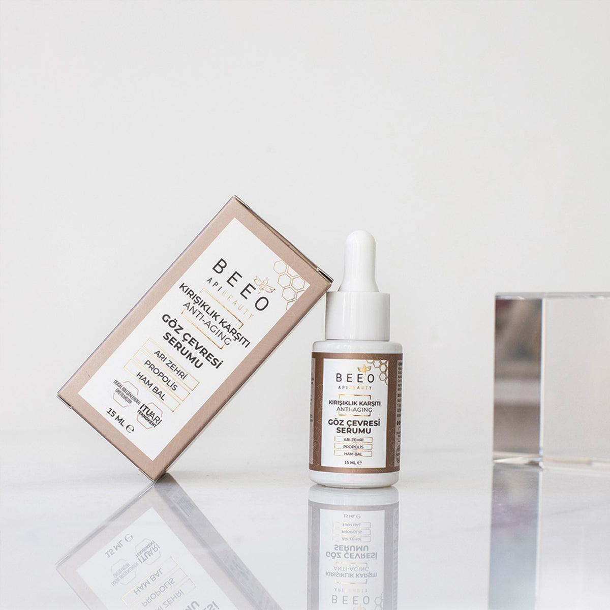 BEE'O Apibeauty With Propolis Anti-Aging Eye Contour Care Serum 15 ml Anti-Wrinkle