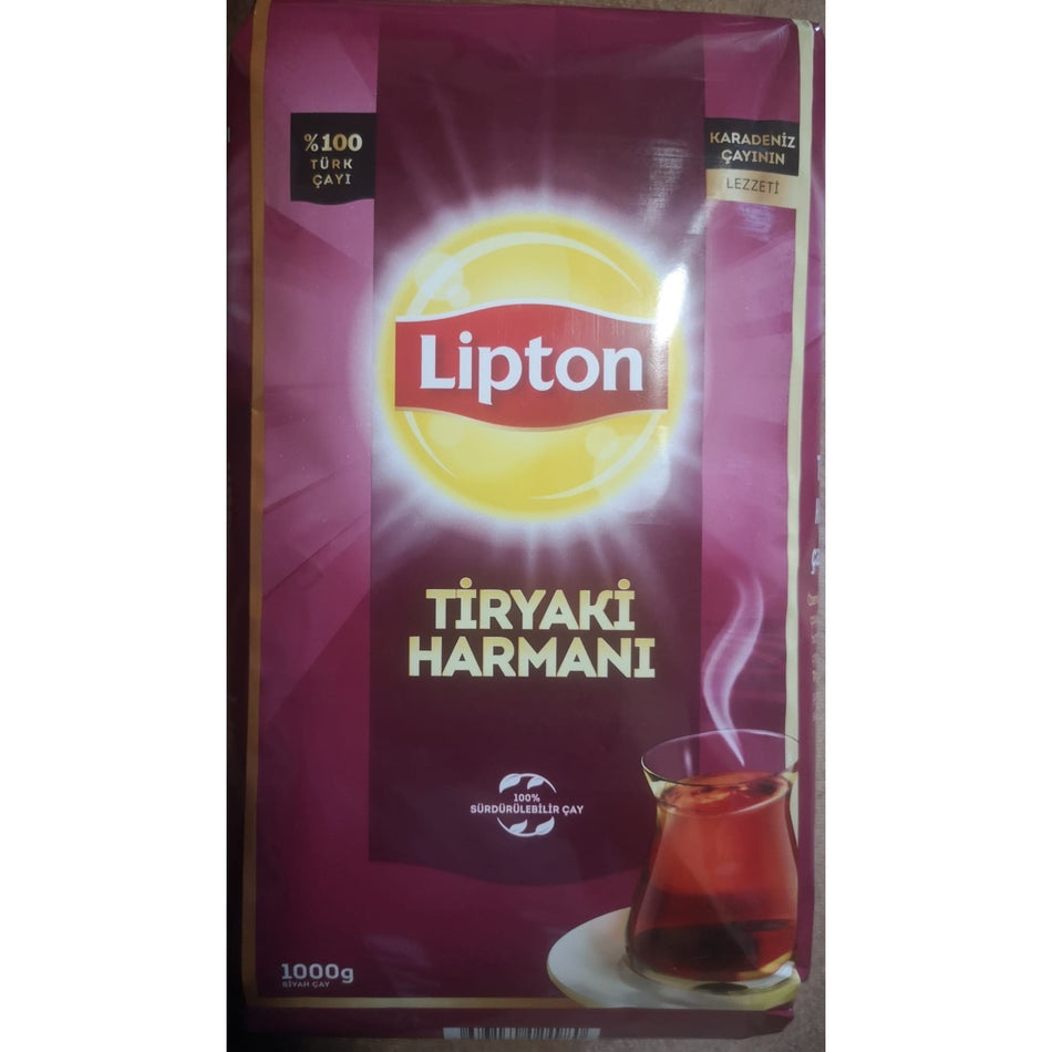 Lipton Tiryaki Harmani 1000 g black tea Kalitesi with %100 Turk tea Lezzeti