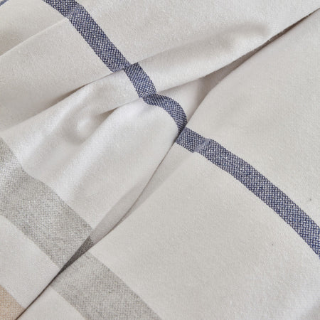 Karaca Home Jaqueline Double Pestemal Quilted Blanket White - MALLTURK