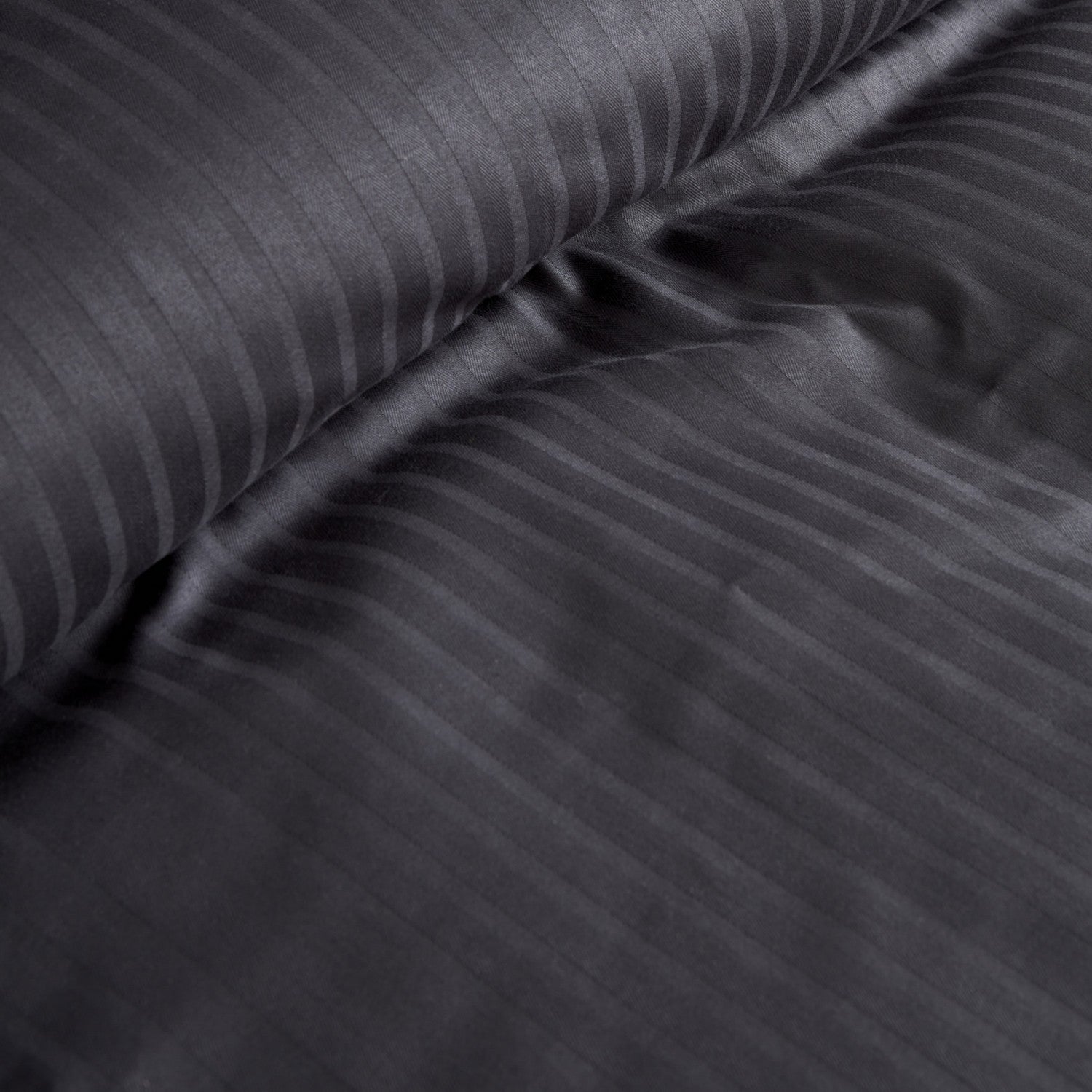Karaca Home Uniq %100 Cotton Sateen Double Duvet Cover Set Anthracite - MALLTURK