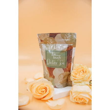 The Touch By Seda gold Detox tea 50 g green tea flavored natural additive-free Turkiye Harmani - MALLTURK