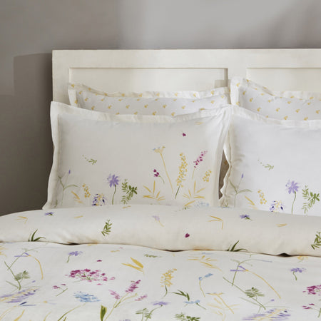 Karaca Home Single 100% Cotton Yellow Floral Patterned Quilted Bedding Set, 3 Pieces, 160x220 cm - MALLTURK