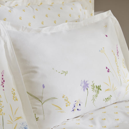 Karaca Home Single 100% Cotton Yellow Floral Patterned Quilted Bedding Set, 3 Pieces, 160x220 cm - MALLTURK