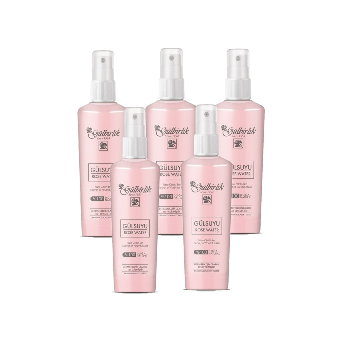 Rosense 5-pack 125ml Rose Water - MALLTURK