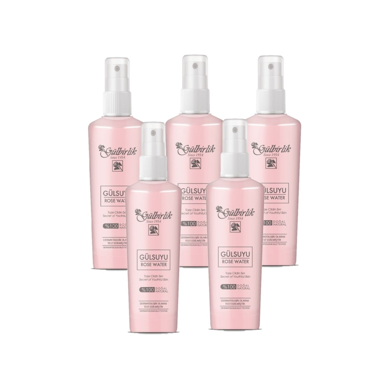Rosense 5-pack 125ml Rose Water - MALLTURK