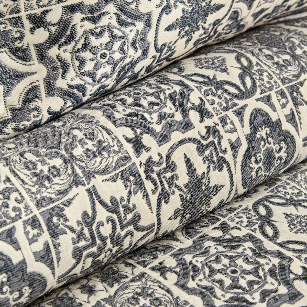 Karaca Home Tiles Double Bedspread Blue - MALLTURK