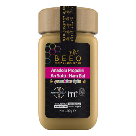 BEE'O Propolis + Royal Jelly + Raw Honey (Children) 190g
