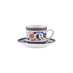 Karaca Ihlamur Colorful New Bone Turkish Coffee Cup Set for 2, 80 ml