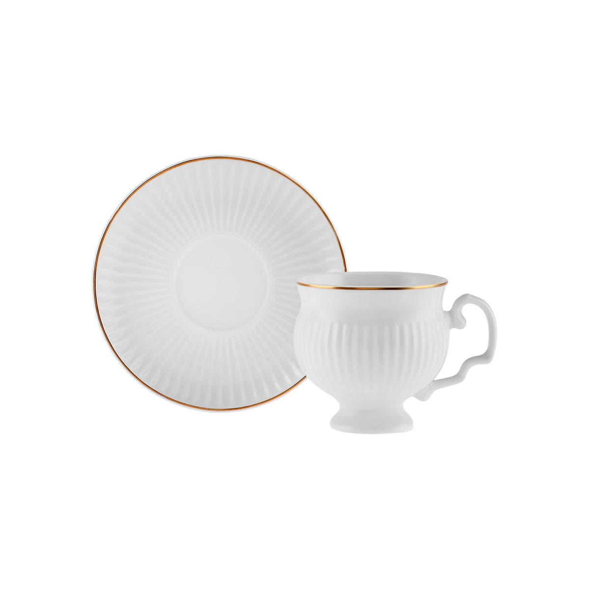 Karaca Malta Turkish Coffee Cup Set for 6, 100 ml - MALLTURK