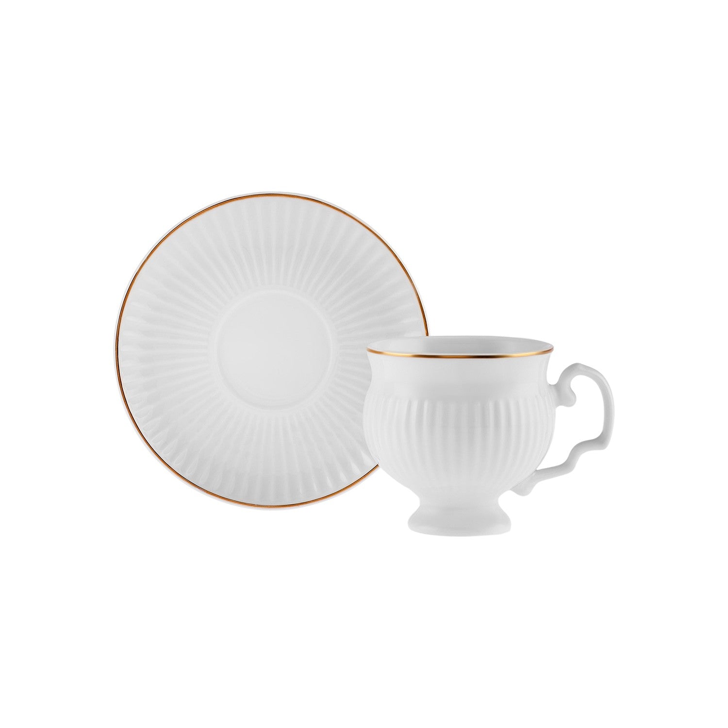 Karaca Malta Turkish Coffee Cup Set for 6, 100 ml - MALLTURK
