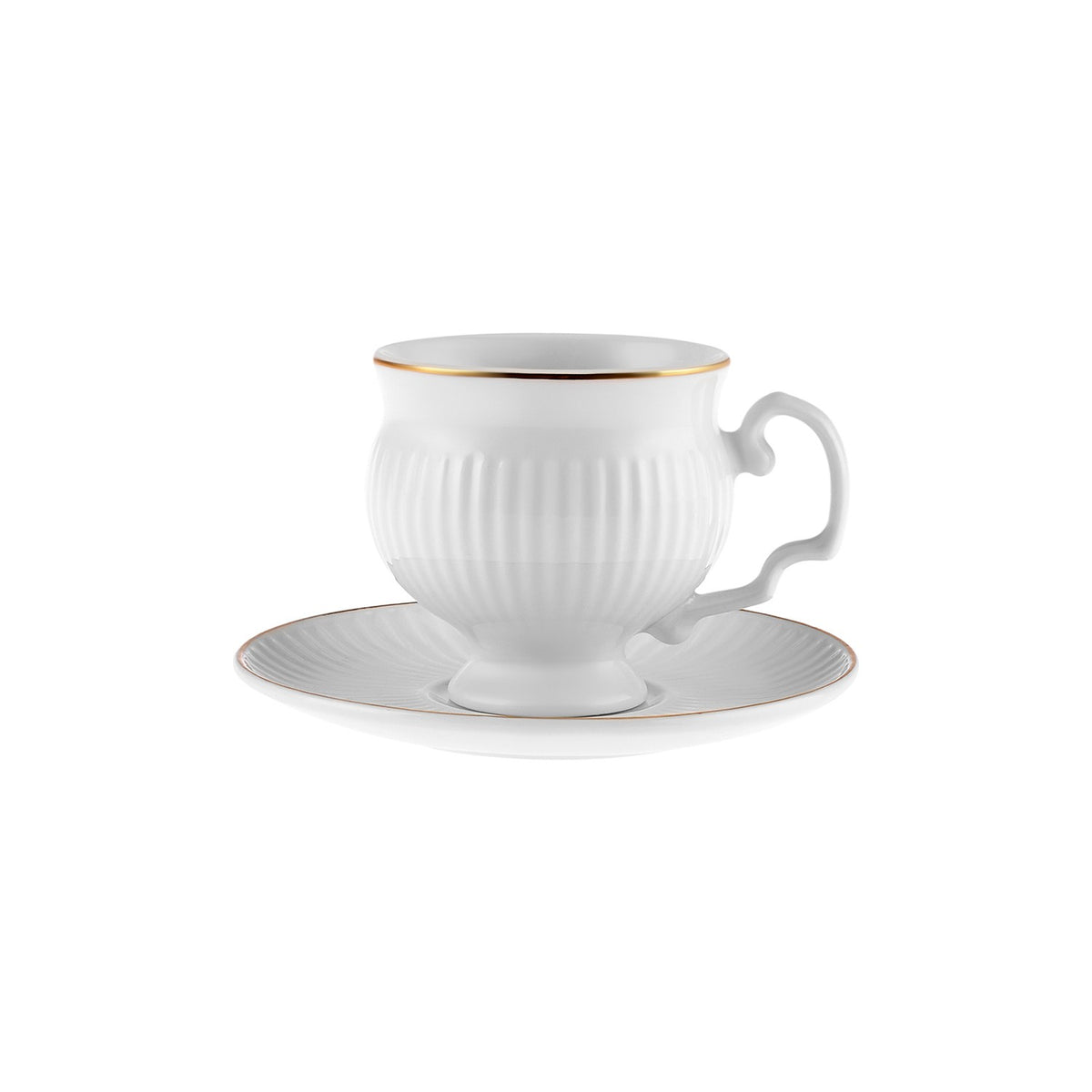 Karaca Malta Turkish Coffee Cup Set for 6, 100 ml - MALLTURK