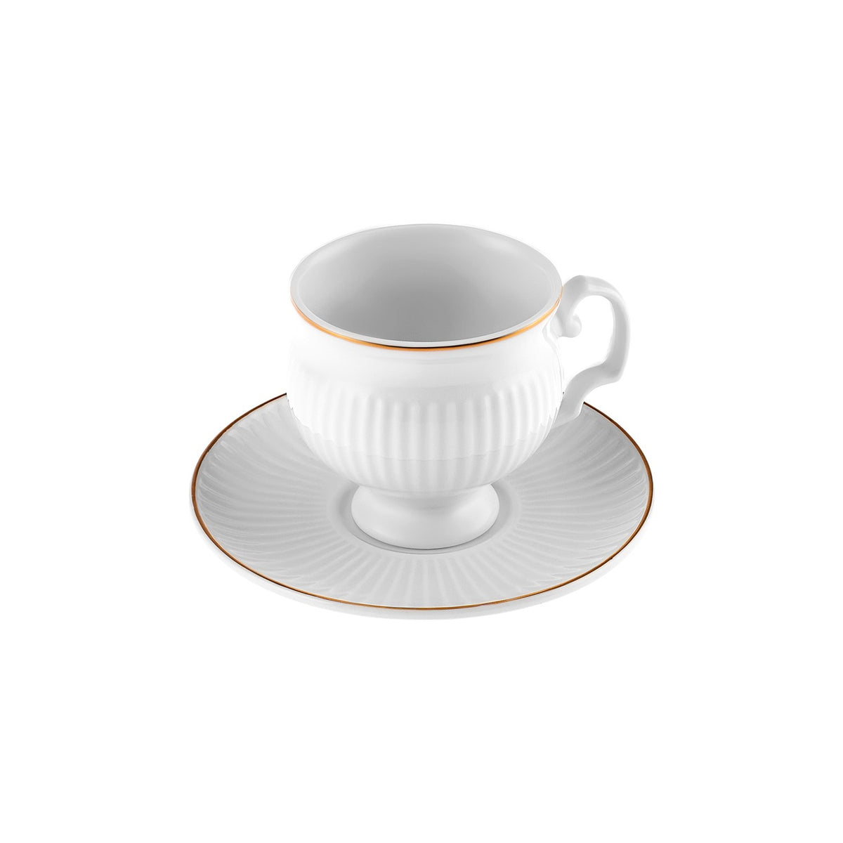 Karaca Malta Turkish Coffee Cup Set for 6, 100 ml - MALLTURK