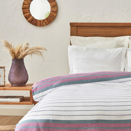 Karaca Home Luis Double Pestemal Quilt Fuchsia - MALLTURK