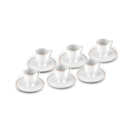 Karaca Boyoz Turkish Coffee Cup Set for 6, 85 ml - MALLTURK