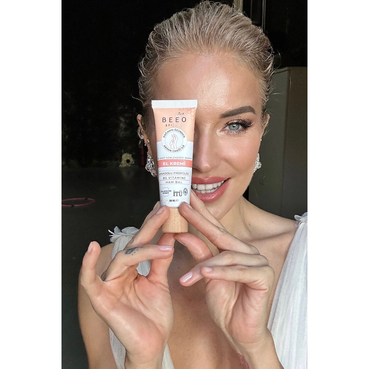 BEE'O Moisturizing With Honey Organic Hand Cream 50 ml