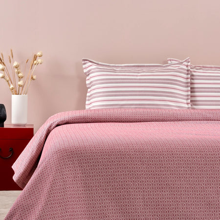 Tac royal Double Softly Bedding Set Burgundy