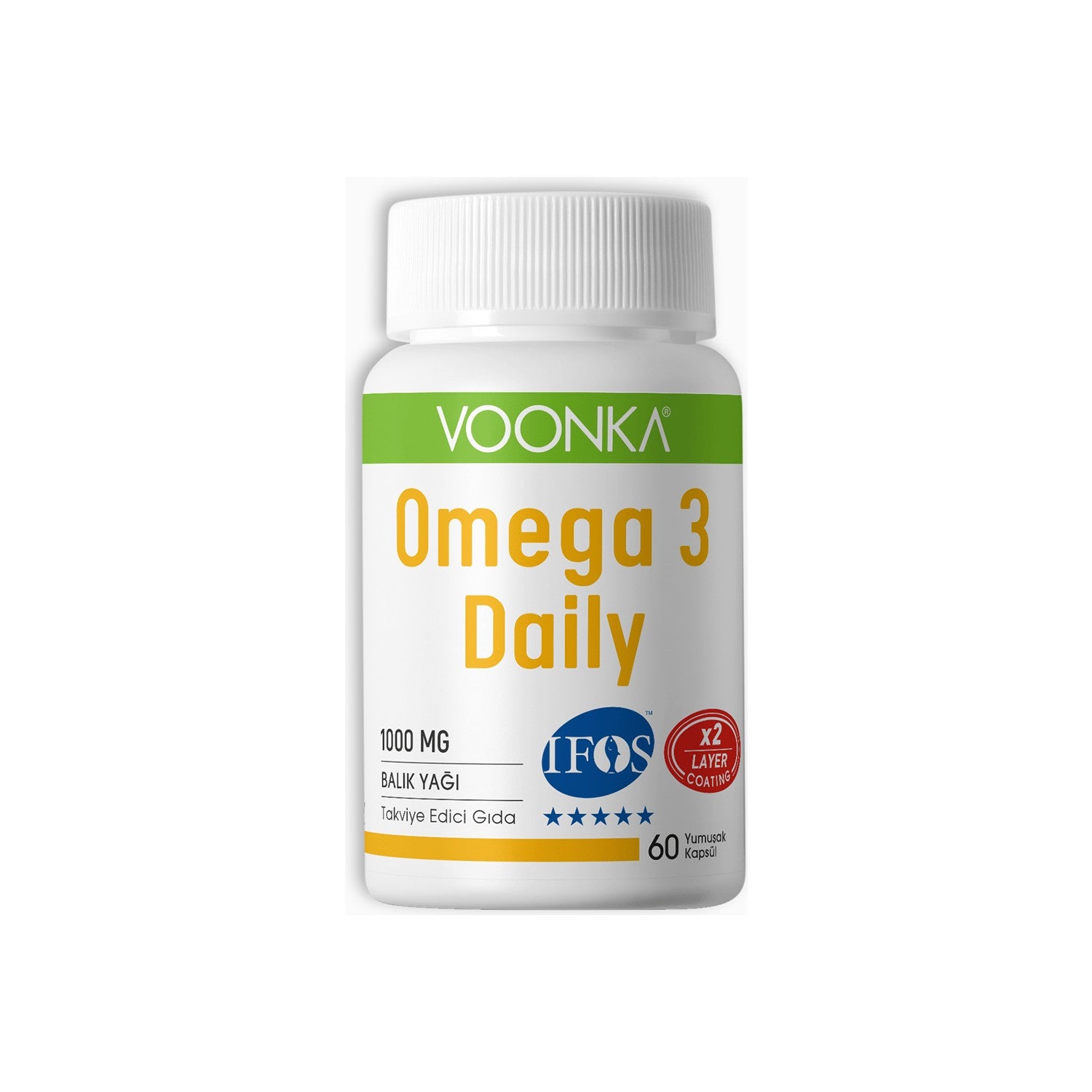 Voonka Omega 3 Daily 60 Softgel - MALLTURK