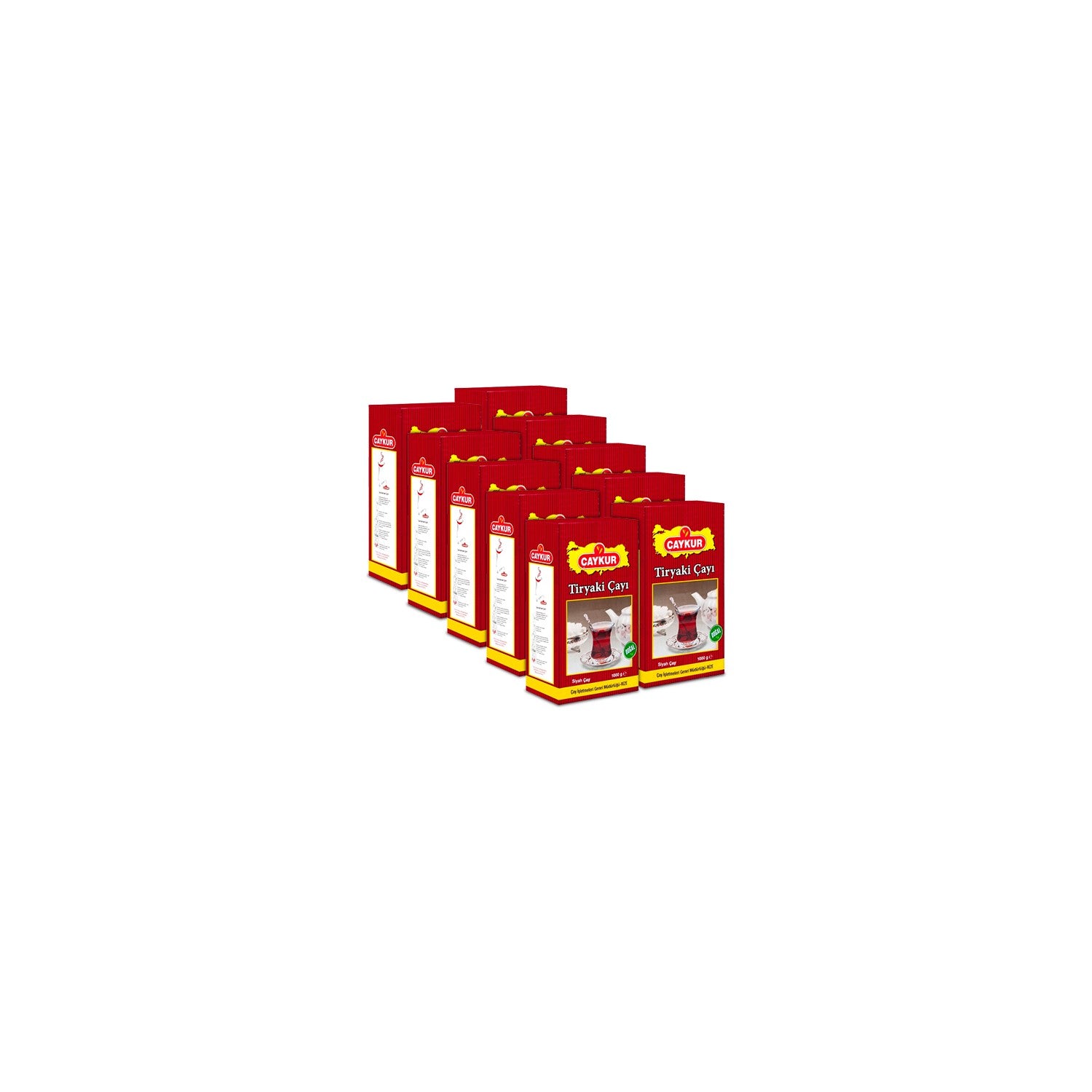 Caykur Tiryaki tea 1000 g x 10 pieces - MALLTURK