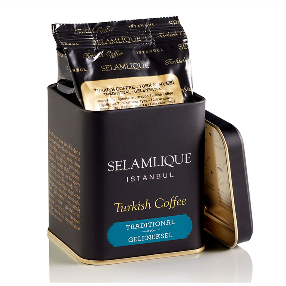Selamlique istanbul - Selamlique Traditional Turkish Coffee 125 gr - Delicious Caffeinated Flavor from Turkiye - MALLTURK
