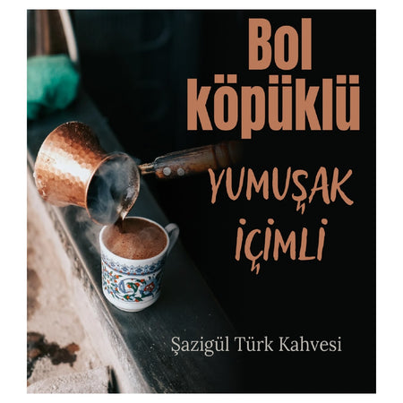 Shazigul Turkish Coffee, 3 Packs of 100g each - MALLTURK
