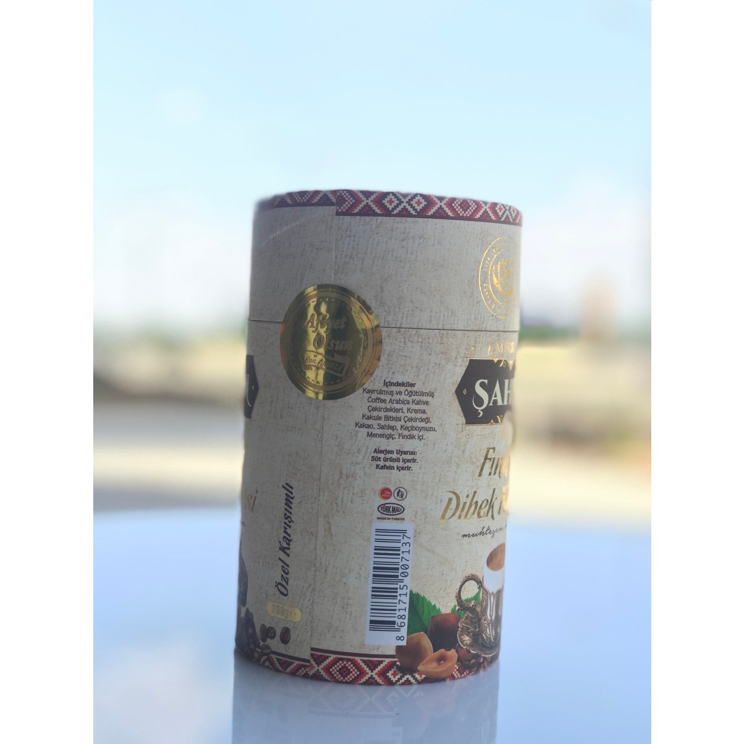 Mirraci sahin Bey Hazelnut Dibek Coffee 250 gr - MALLTURK