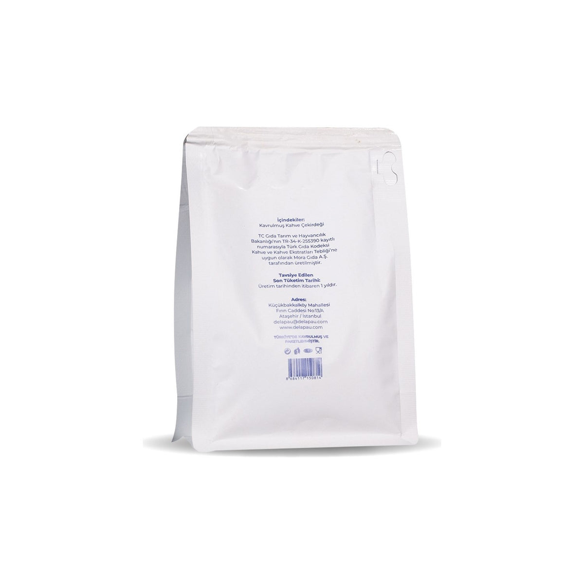 De La Pau Freshly Ground Roasted Turkish Coffee with Plenty of Foam 100 gr x 4 - MALLTURK