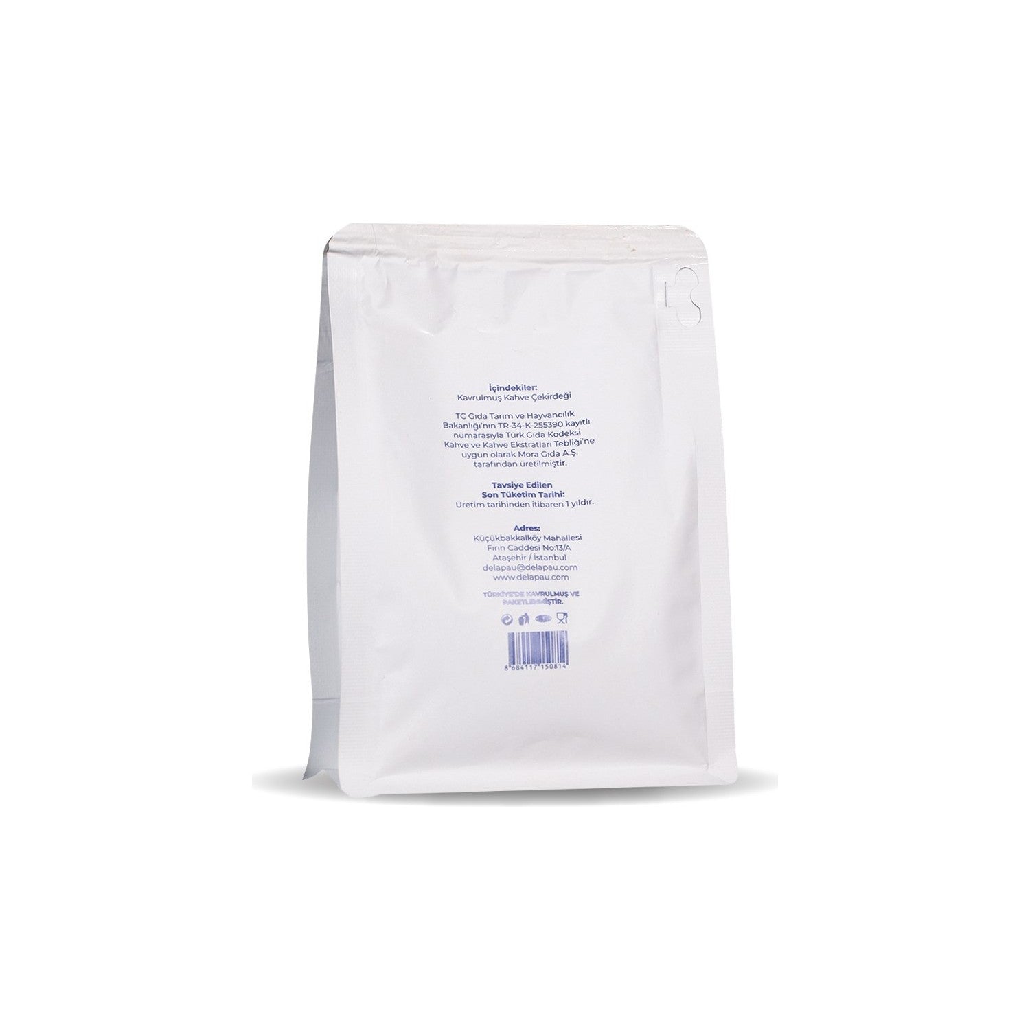 De La Pau Freshly Ground Roasted Turkish Coffee with Plenty of Foam 100 gr x 4 - MALLTURK