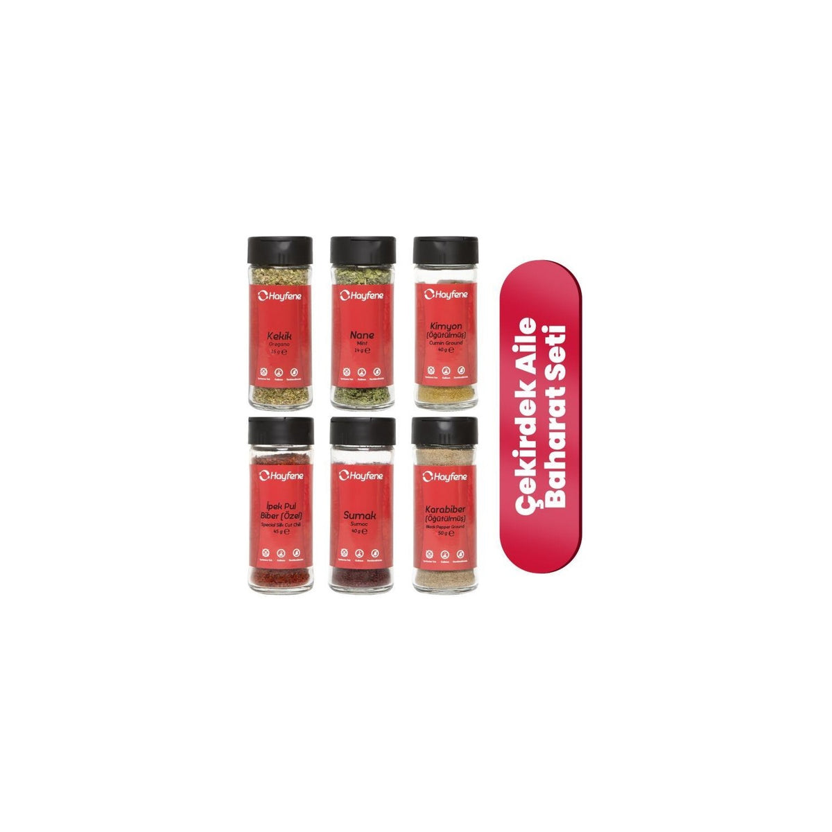 Hayfene Family Spice Set