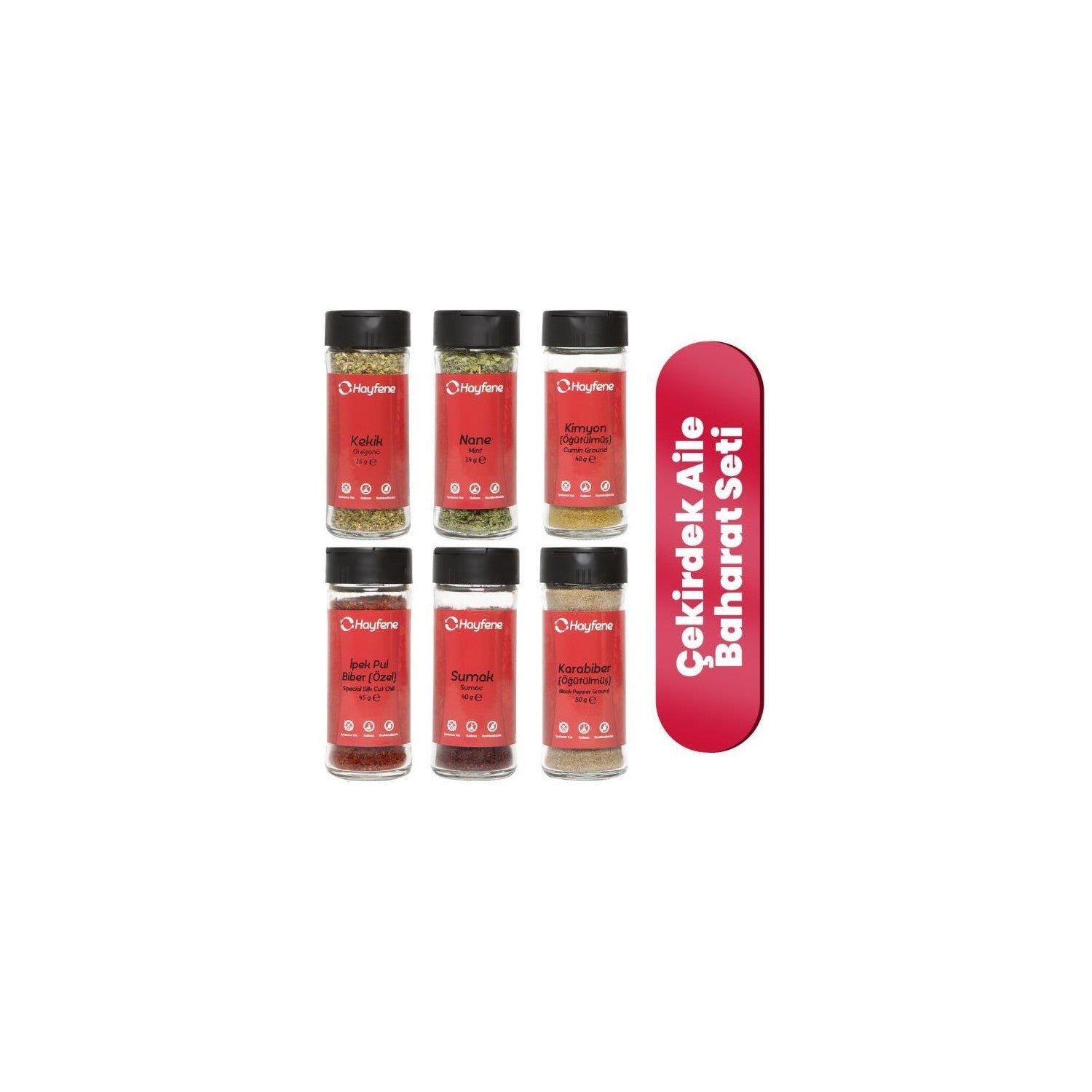 Hayfene Family Spice Set