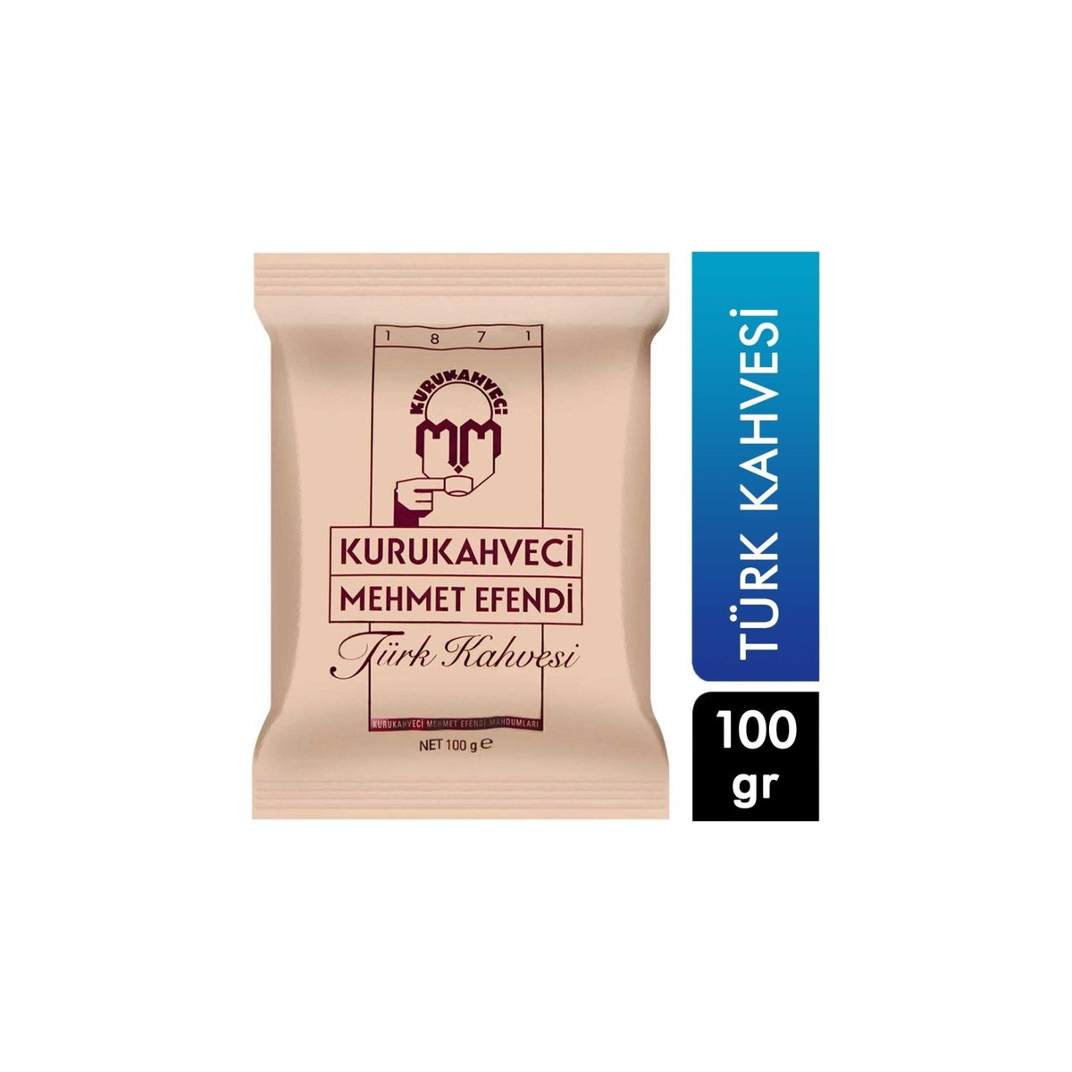Kurukahveci Mehmet Efendi Turkish Coffee 100 gram - MALLTURK