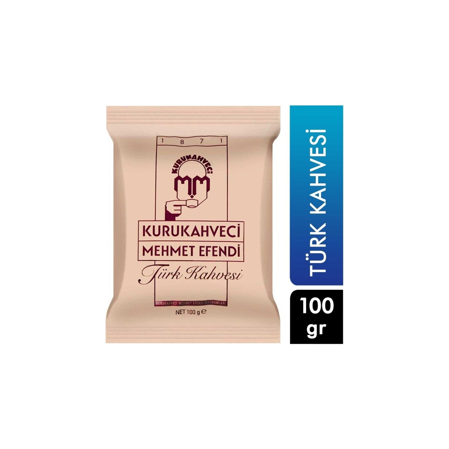 Kurukahveci Mehmet Efendi Turkish Coffee 100 gram - MALLTURK