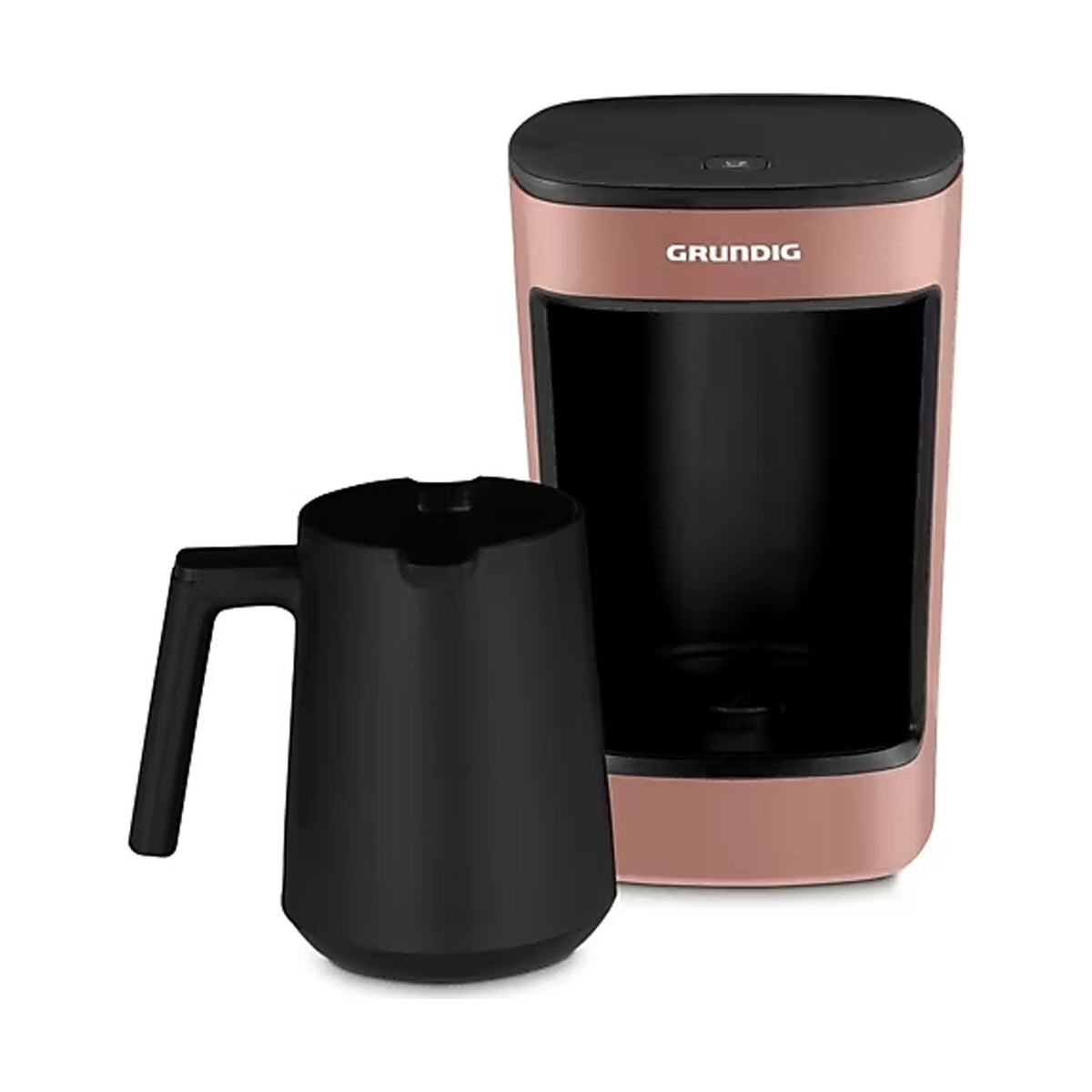 Grundig TKM 1343 P Turkish Coffee Maker, Pink, 5-Cup Capacity