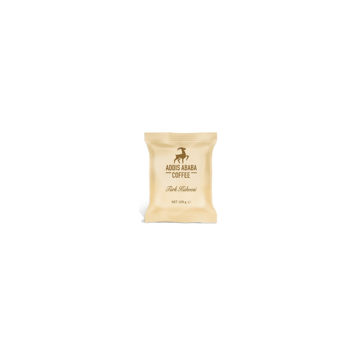 Addis Ababa Coffee Medium Roast Turkish Coffee 100 gr - 24 Pack - MALLTURK
