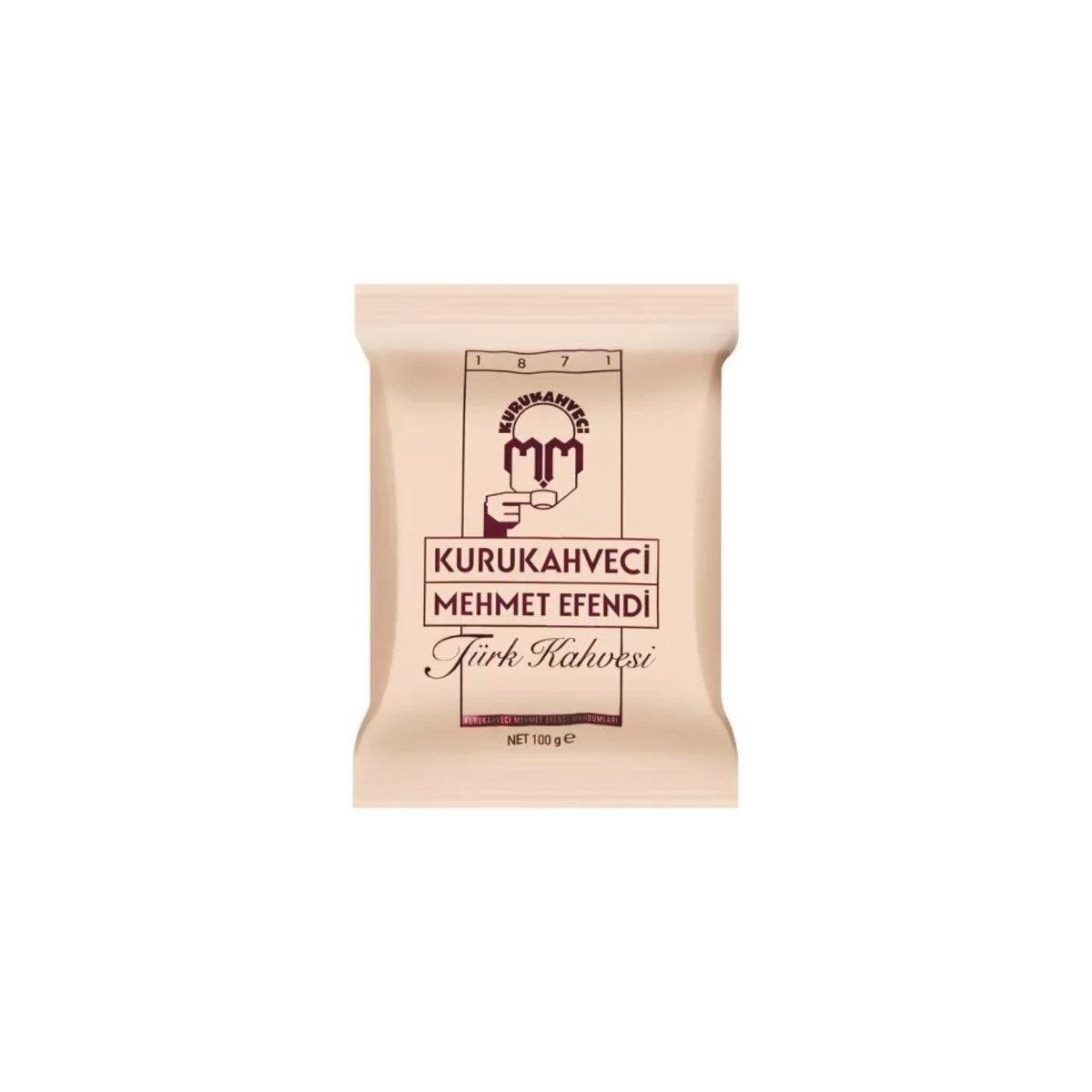 Kurukahveci Mehmet Efendi - Mehmet Efendi Turkish Coffee, 100 gr, 25 Packs - MALLTURK
