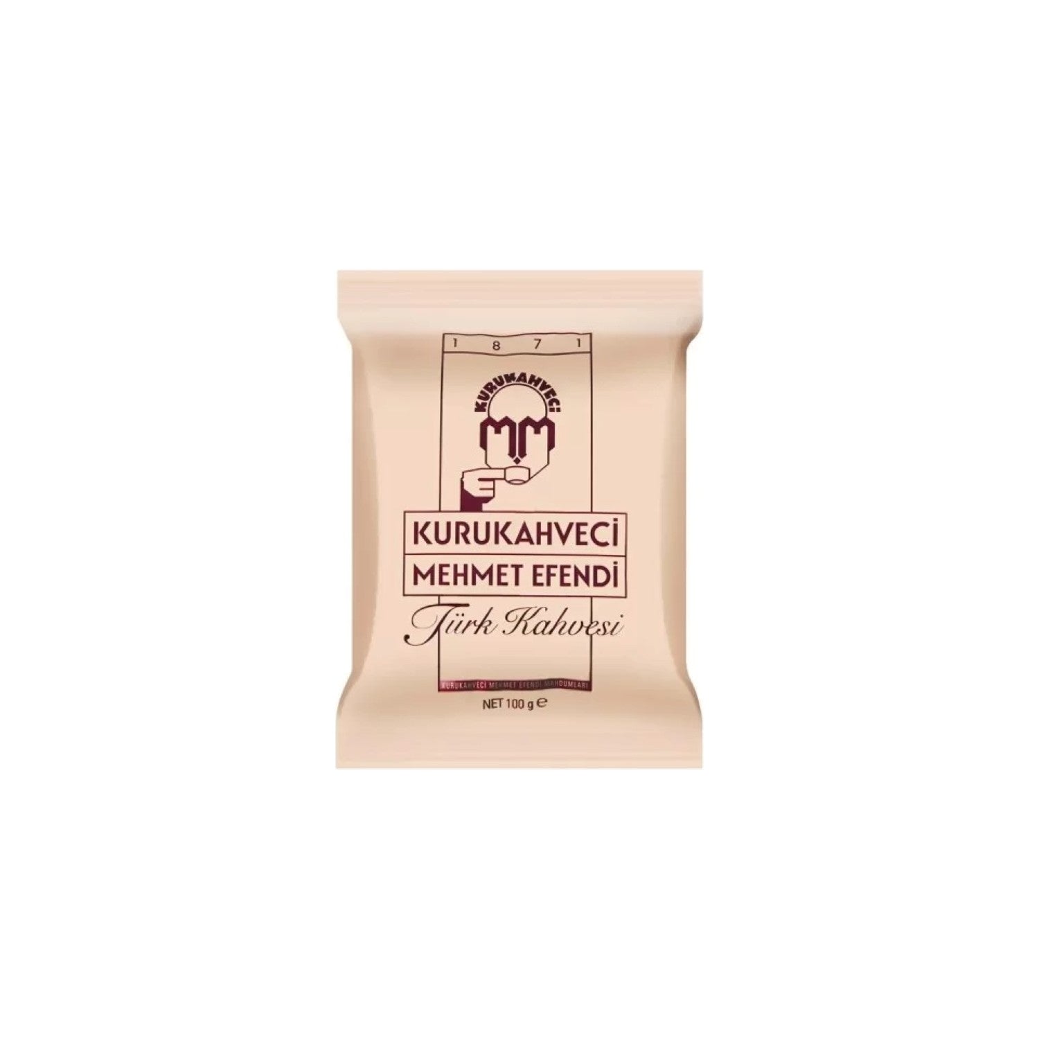 Kurukahveci Mehmet Efendi - Mehmet Efendi Turkish Coffee, 100 gr, 25 Packs - MALLTURK