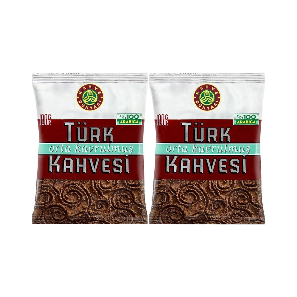 Coffee World Medium Roast Turkish Coffee - MALLTURK