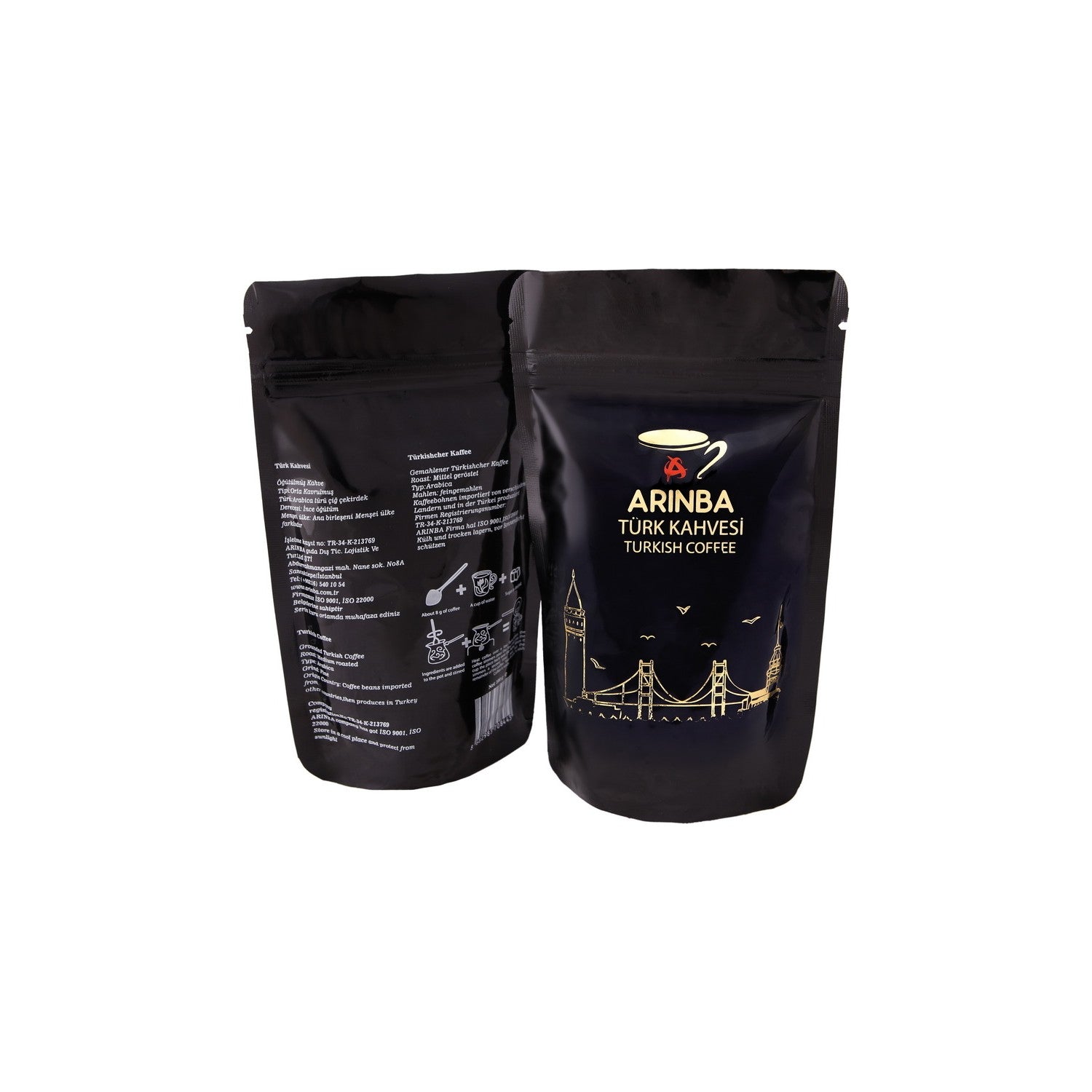 Arinba Traditional Turkish Coffee 500 gr - MALLTURK