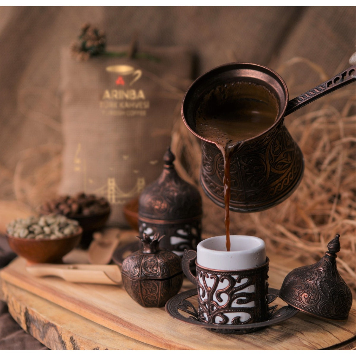 Arinba Traditional Turkish Coffee 500 gr - MALLTURK