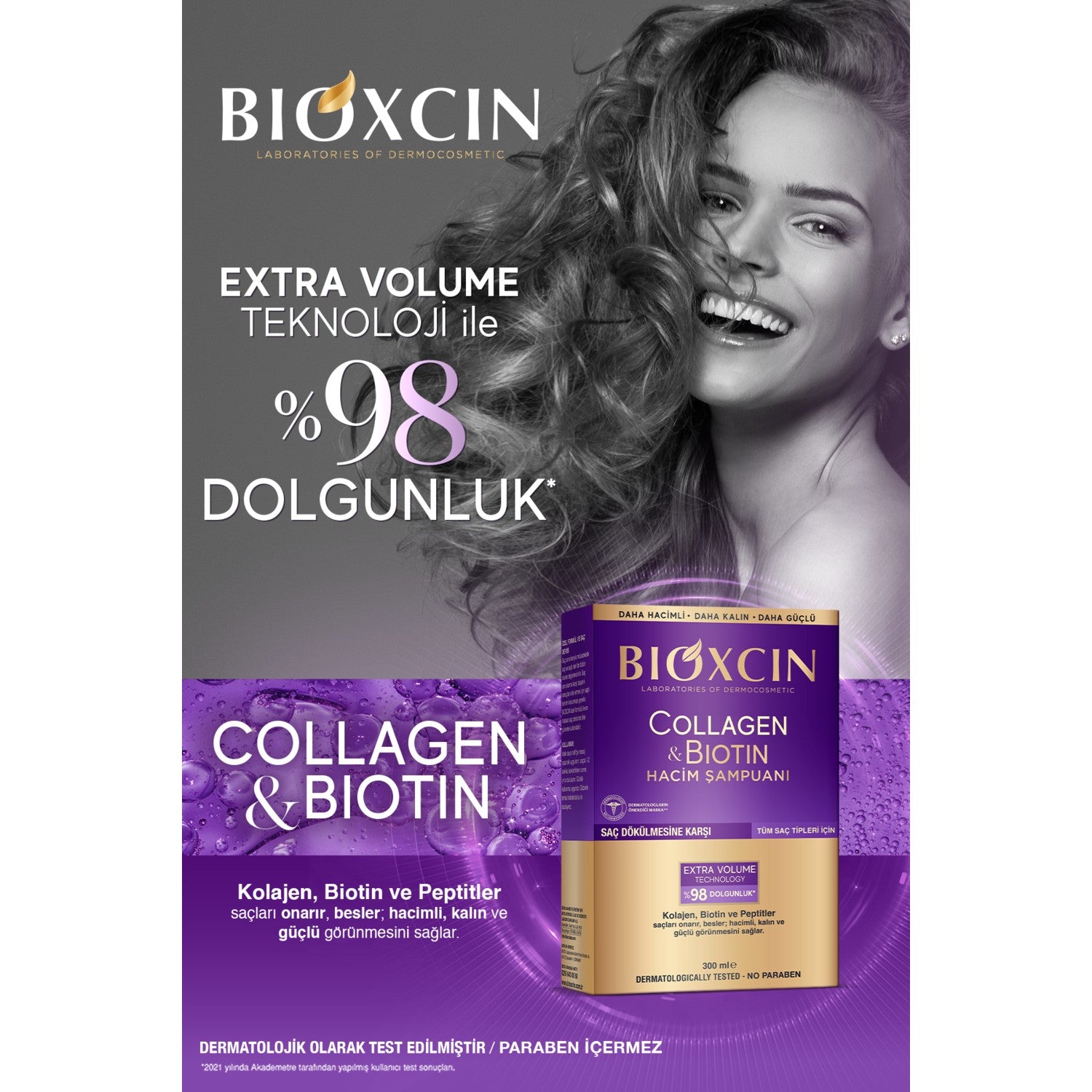 Bioxcin Collagen and Biotin Volume Shampoo