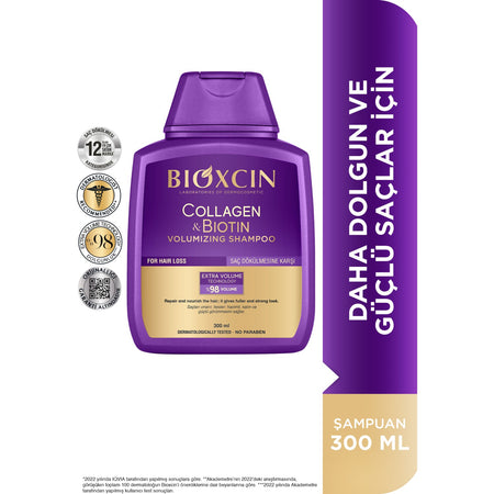 Bioxcin Collagen and Biotin Volume Shampoo