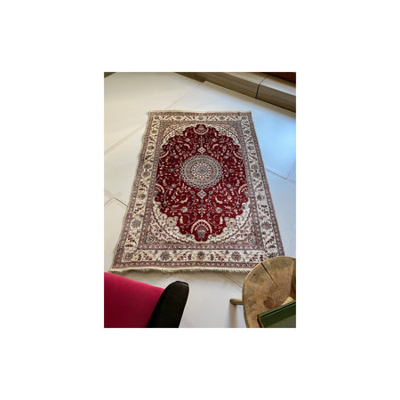 Sirvan Hali Hand-Woven Silk Rug 122 x 176 cm - MALLTURK