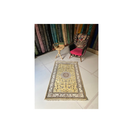 Sirvan Hali Hand-Woven Silk Rug 94 x 150 cm - MALLTURK
