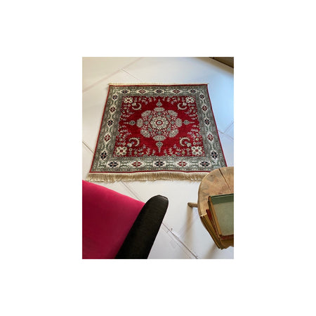 Sirvan Hali Hand-Woven Silk Rug 120 x 122 cm - MALLTURK