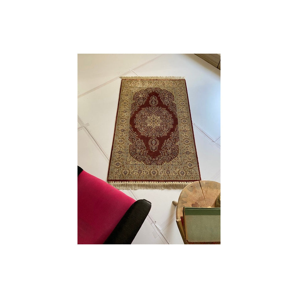 Sirvan Hali Hand-Woven Silk Rug 94 x 154 cm - MALLTURK