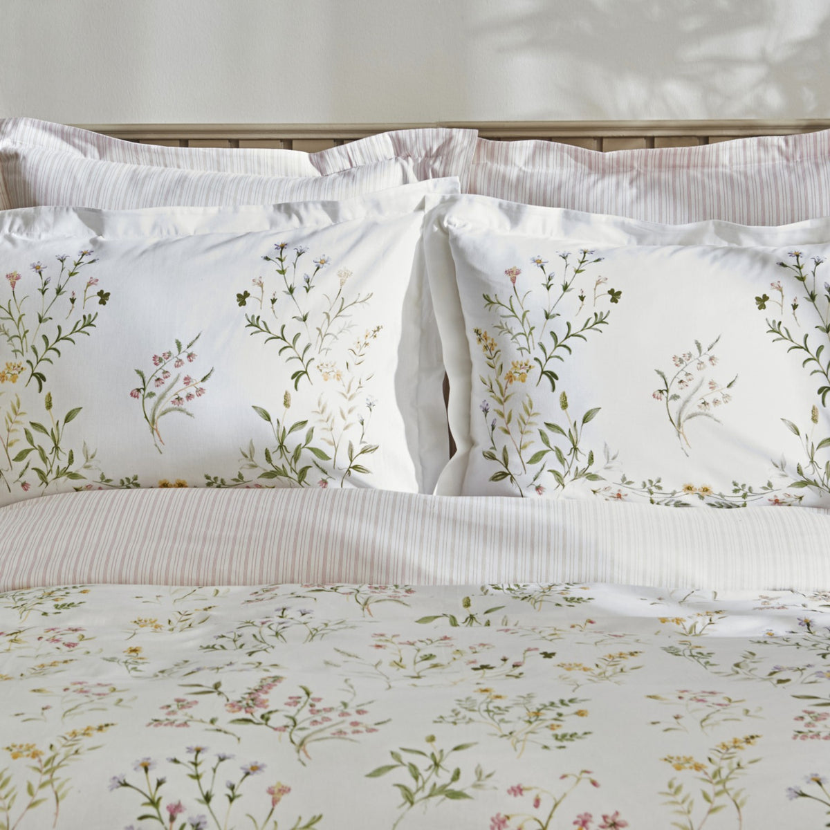 Karaca Home Sera %100 Cotton Double Duvet Cover Set Green - MALLTURK