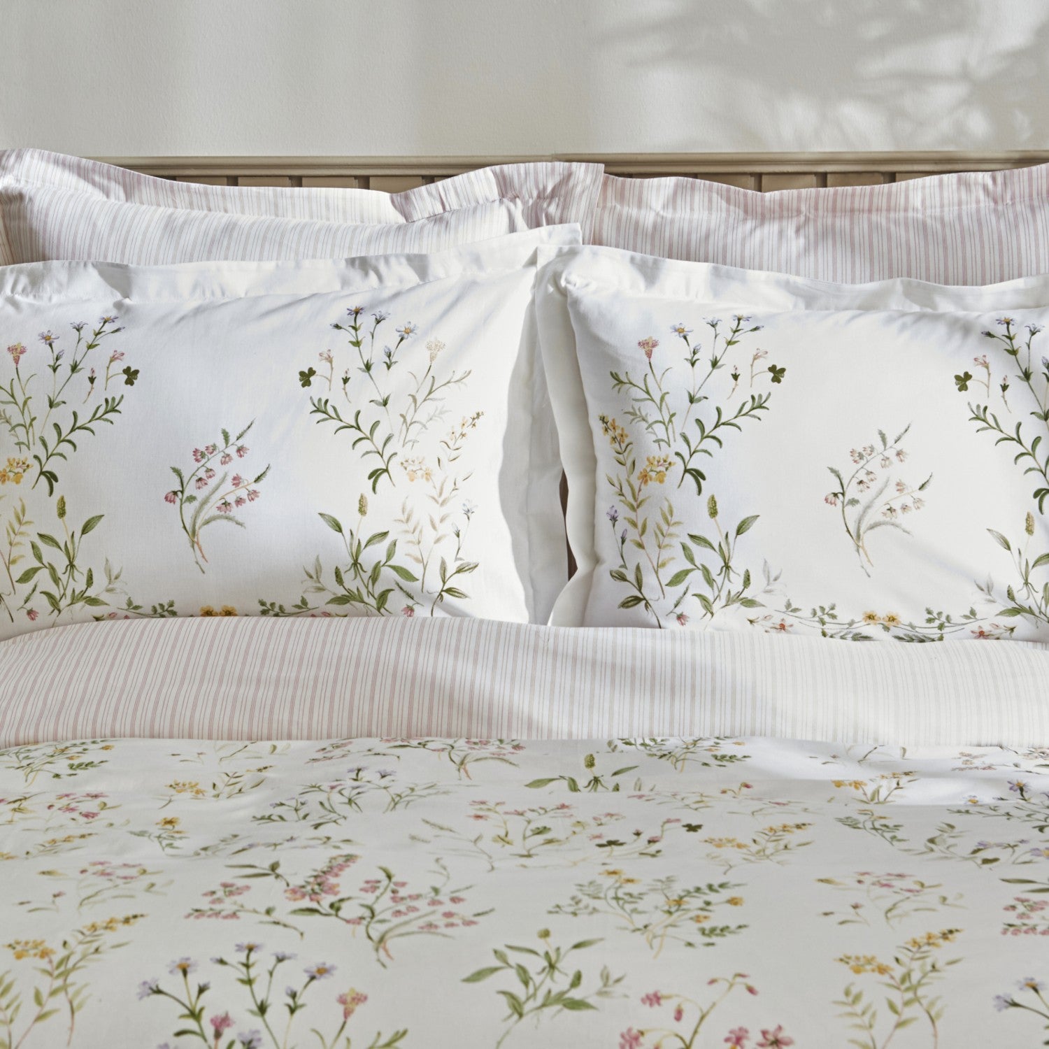 Karaca Home Sera %100 Cotton Double Duvet Cover Set Green - MALLTURK