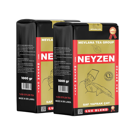 Neyzen tea 2 x 1000 G - Saf leaf tea Sri Lanka Efsanesi Mevlana Tea Group loose leaf black tea - MALLTURK